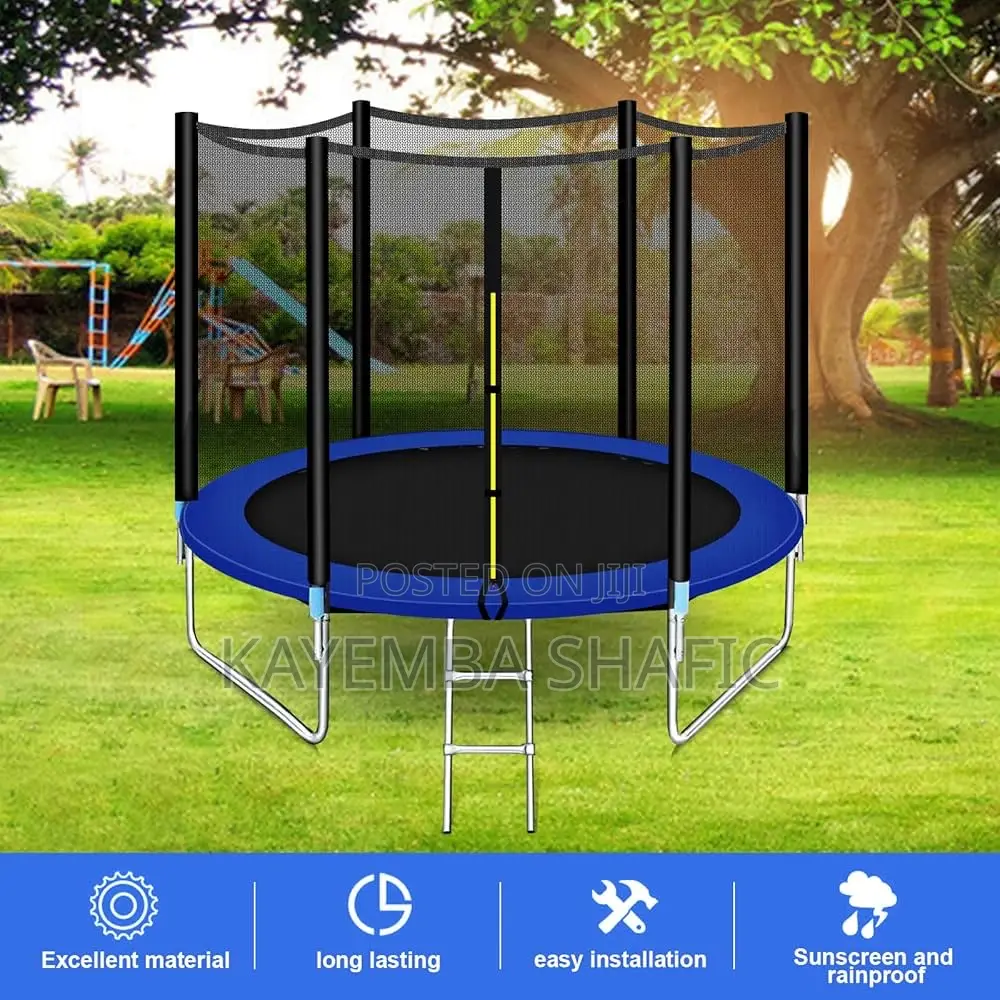 Heavy Duty 10ft Kids Adult Trampoline Package.