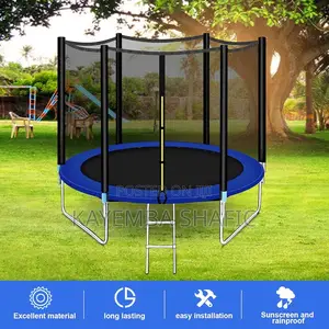 Heavy Duty 10ft Kids Adult Trampoline Package.