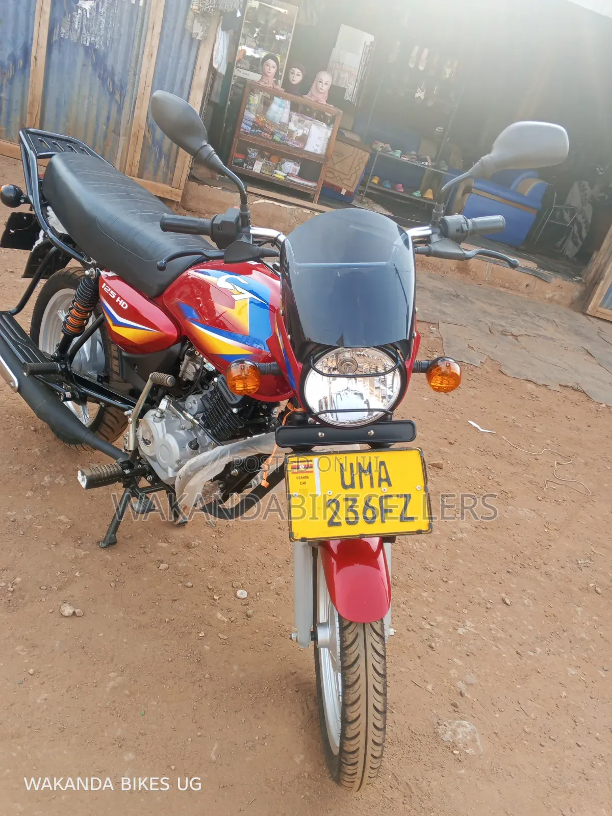 New Bajaj Boxer 125 2026 Red