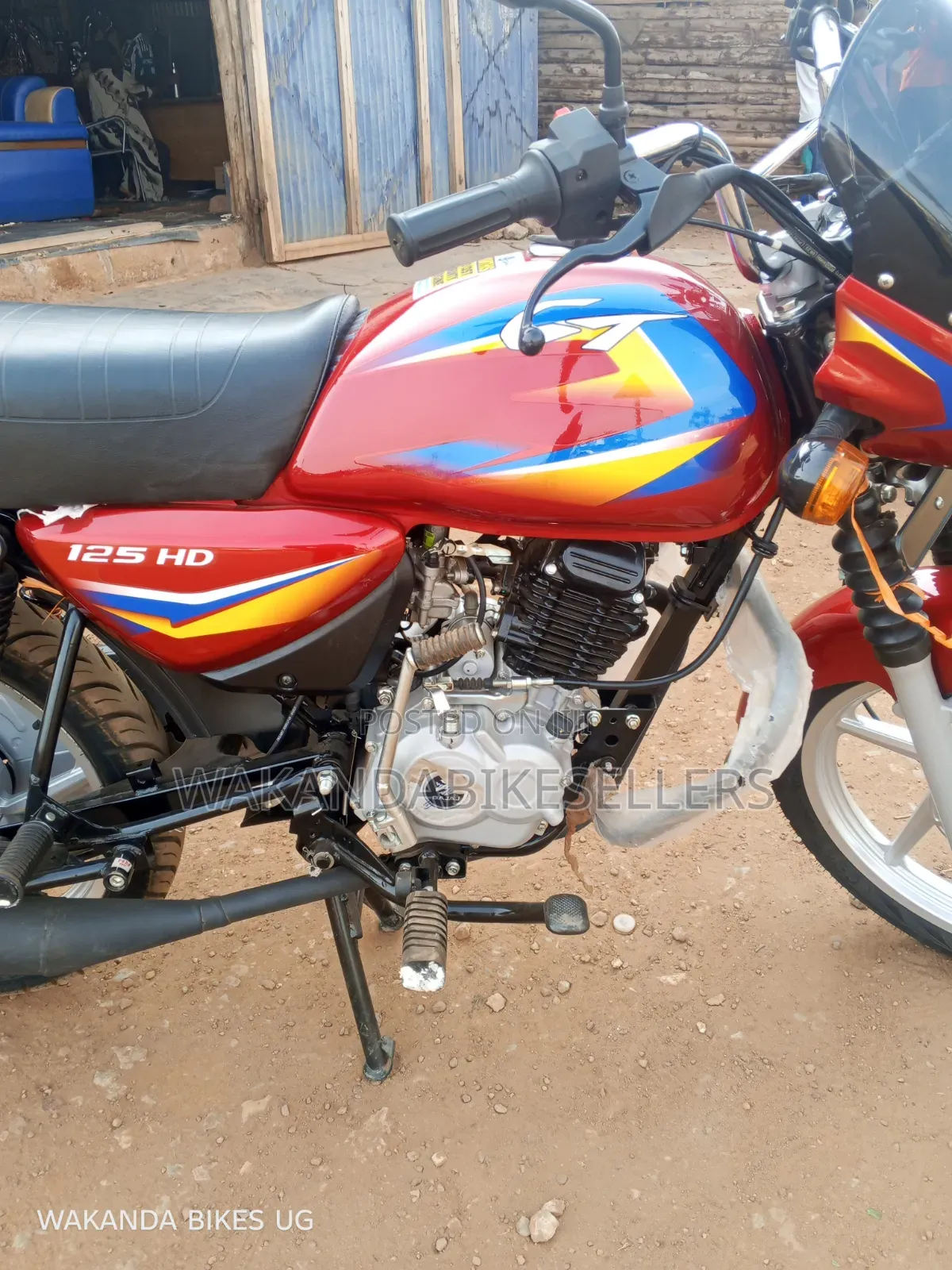 New Bajaj Boxer 125 2026 Red