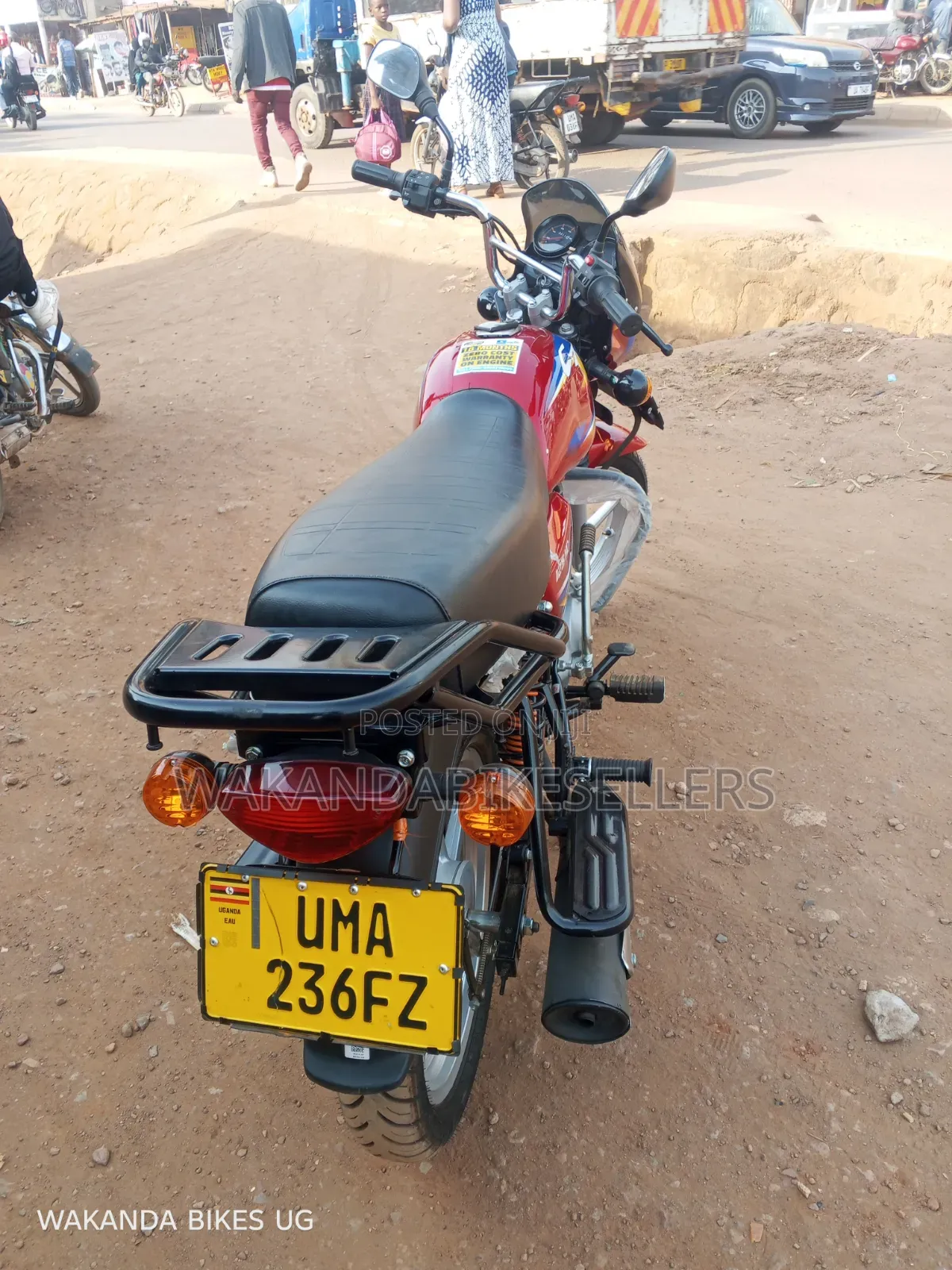 New Bajaj Boxer 125 2026 Red