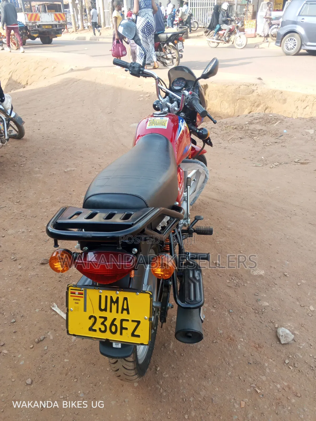 New Bajaj Boxer 125 2026 Red