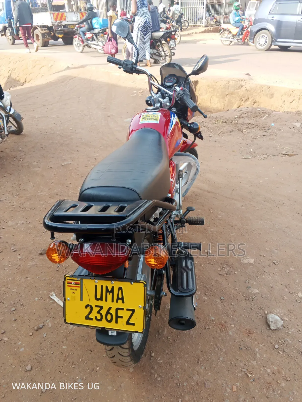 New Bajaj Boxer 125 2026 Red