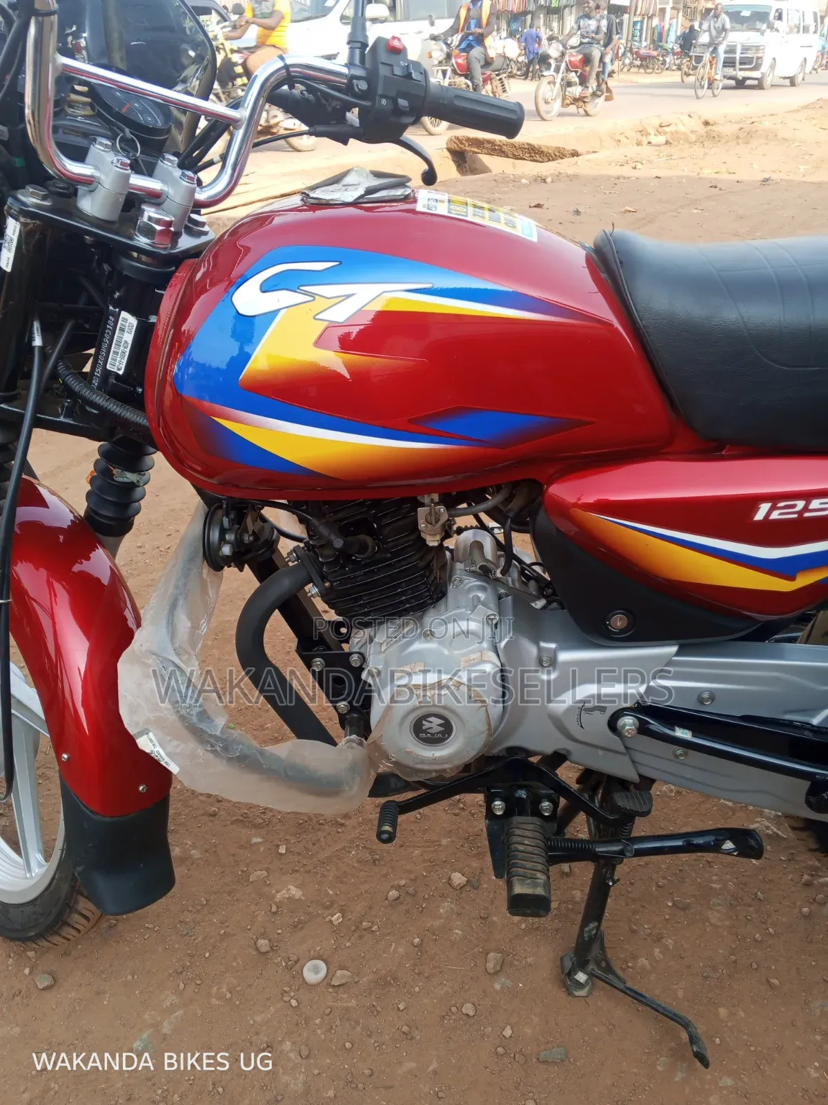 New Bajaj Boxer 125 2026 Red