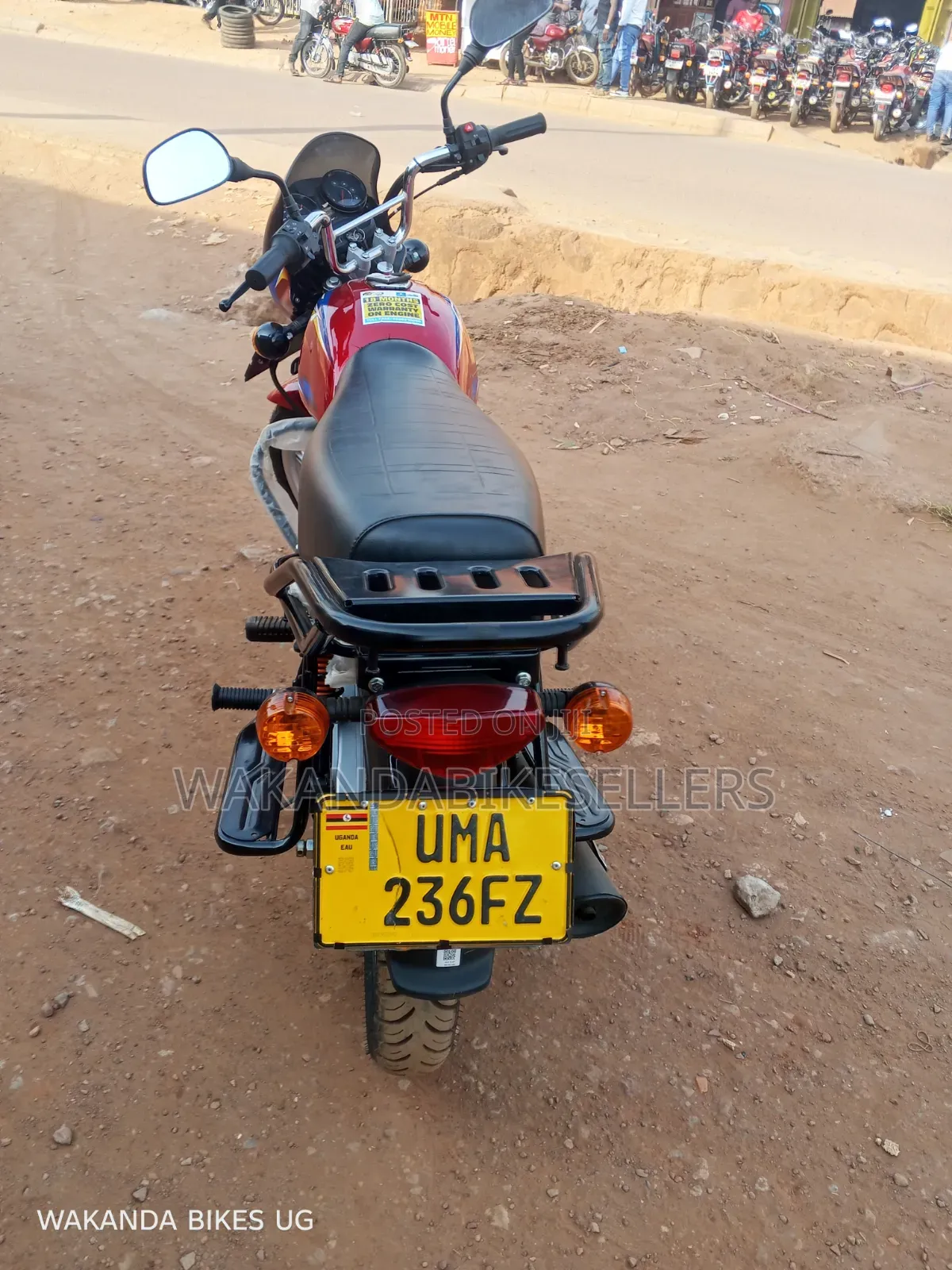 New Bajaj Boxer 125 2026 Red