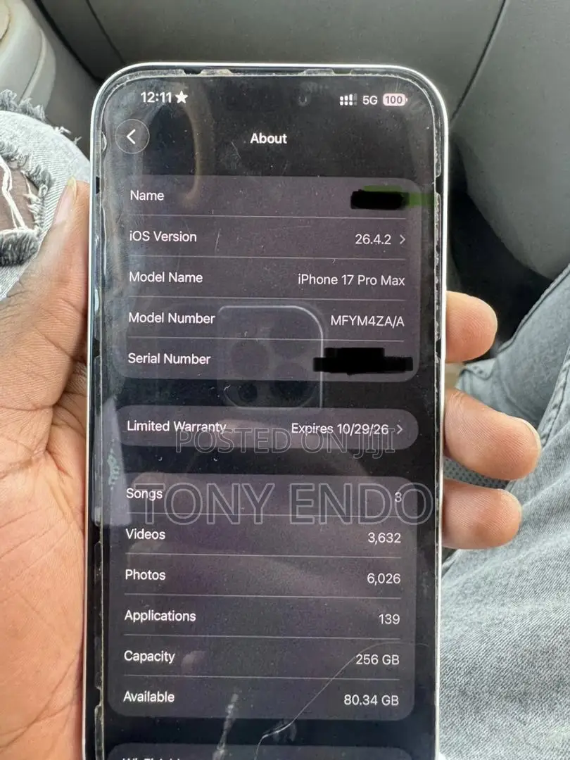 Apple iPhone 17 Pro Max 256 GB Silver