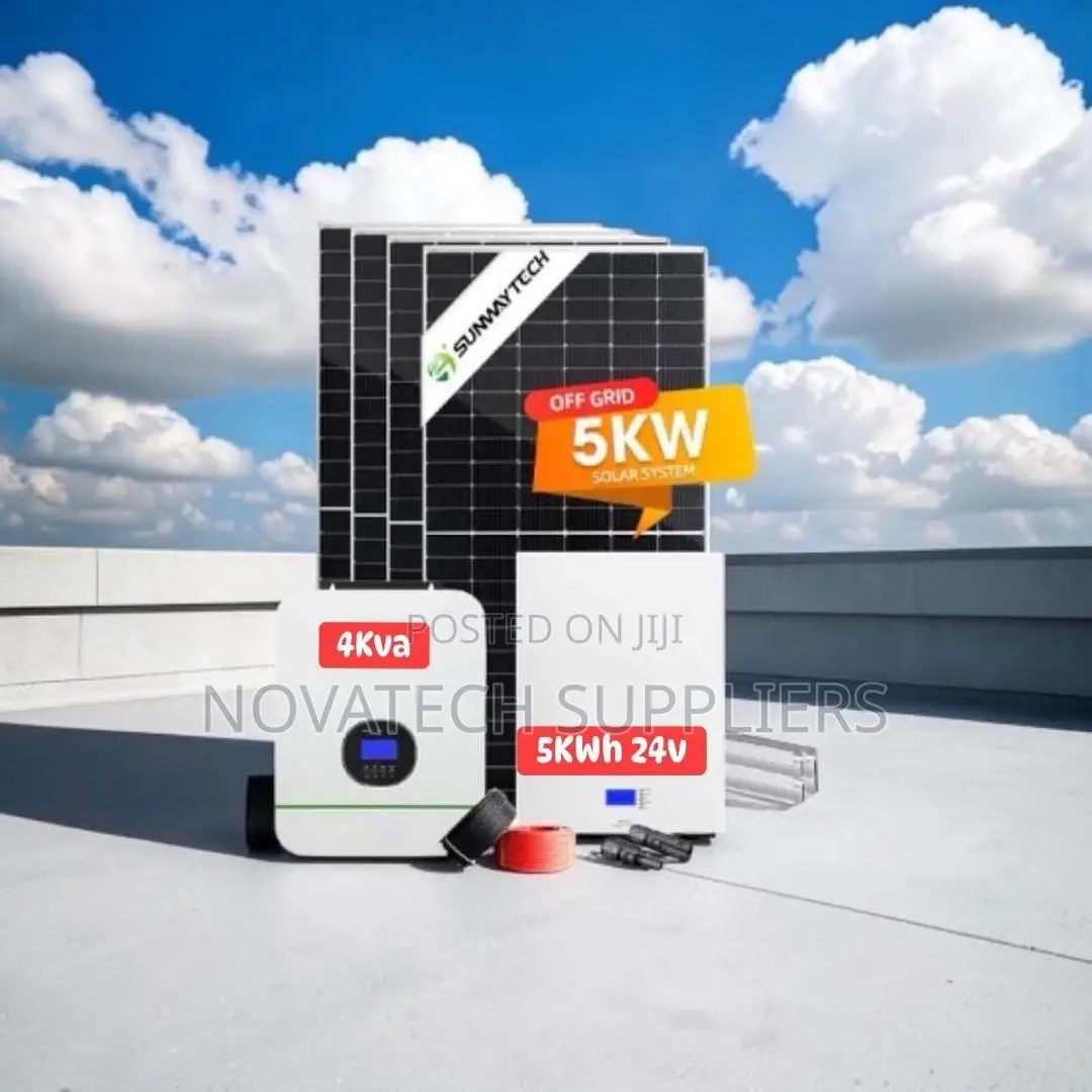 Long Life 5kwh Lifepo4 Hybrid Solar System 4kva Inverter Package