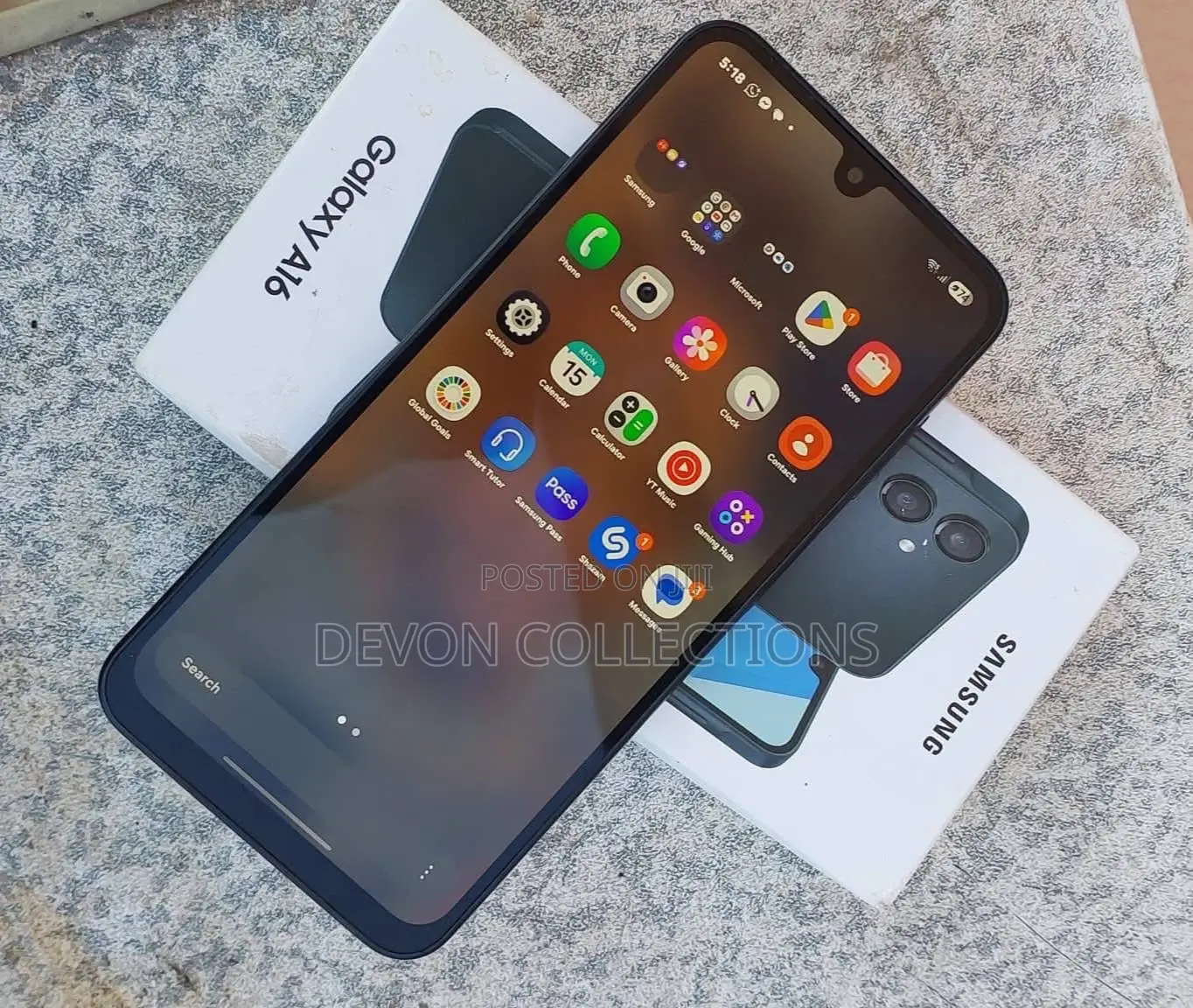 New Samsung Galaxy A16 5G 256 GB Black