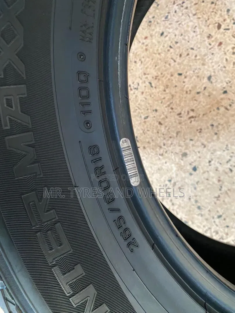 265 60 R18 Dunlop We a the Care Taker of Ur Car Tires Order We Deliver