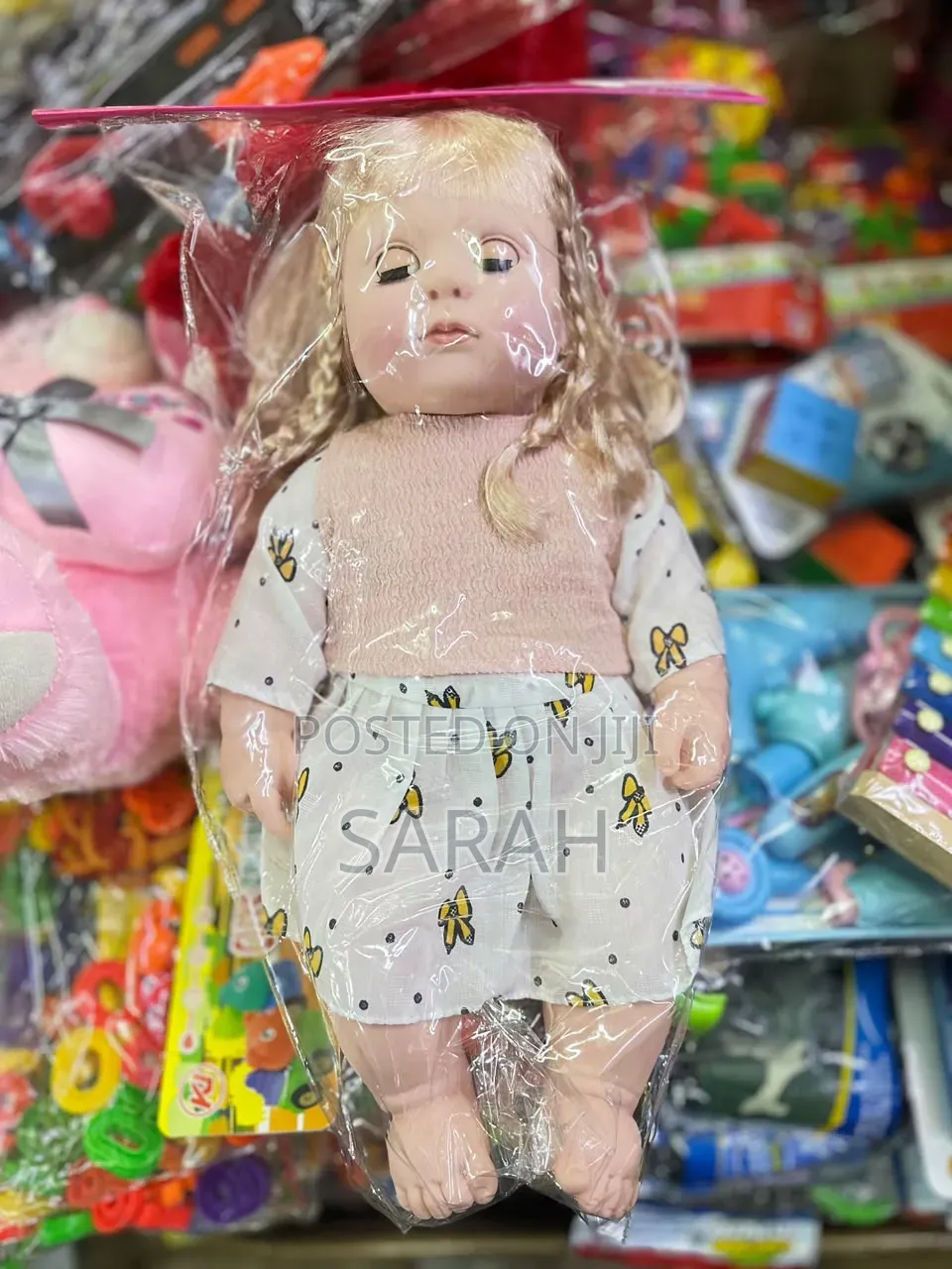A Generic Baby Girl Doll.
