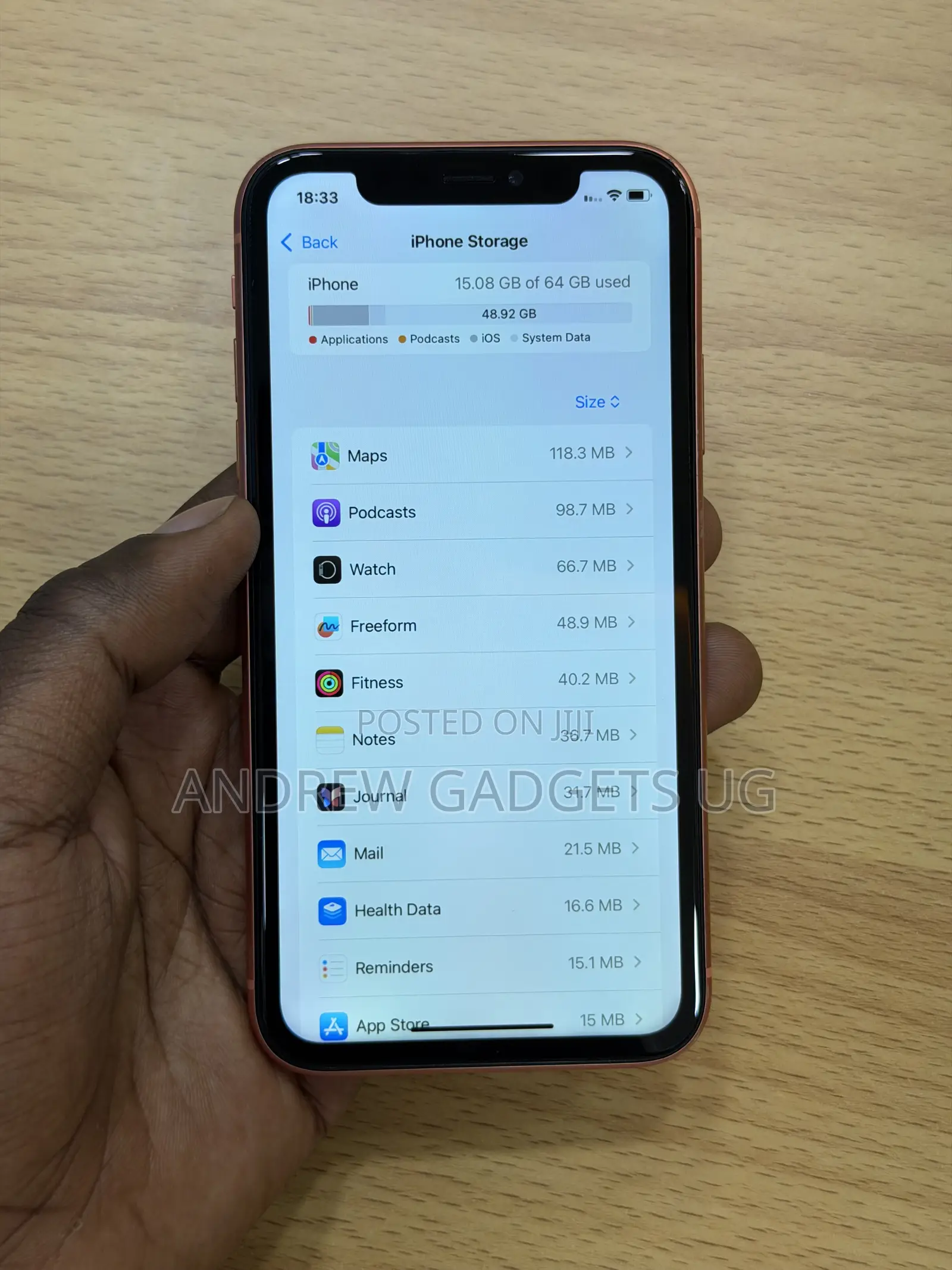 Apple iPhone XR 64 GB Orange