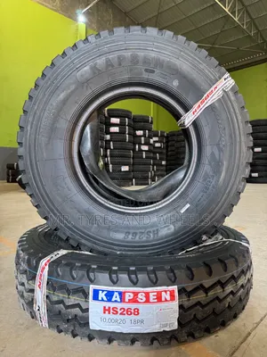 10.00r20 in Kapsin Brand Even This Kind of Tires Are Available Also.