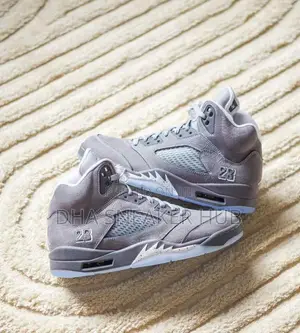 Air Jordan 5 Grey Classic Sneakers