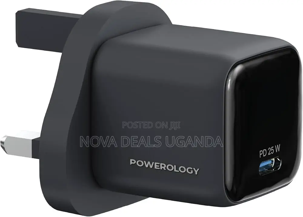 Werology Volt-X 25w Mini Gan Wall Charger, Usb-C Fast Charger