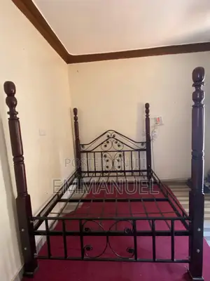 Bed - Mix of Metal and Wood