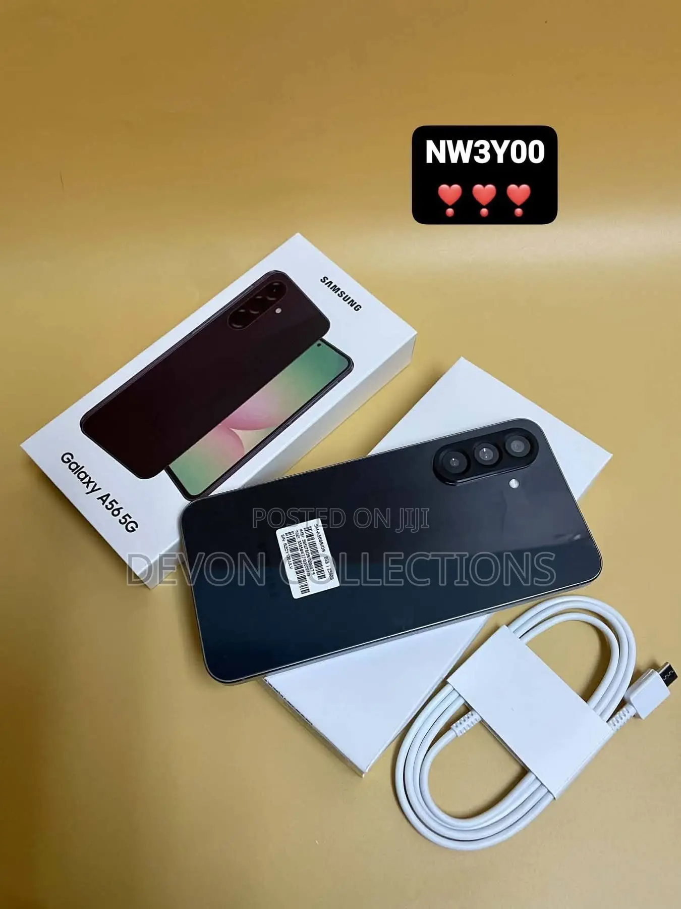 New Samsung Galaxy A56 256 GB Black