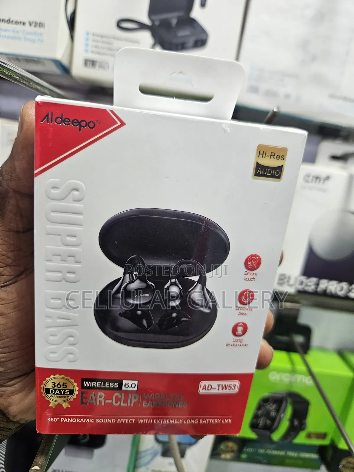 Aldeepo Ear-Clip Ad-Tw53