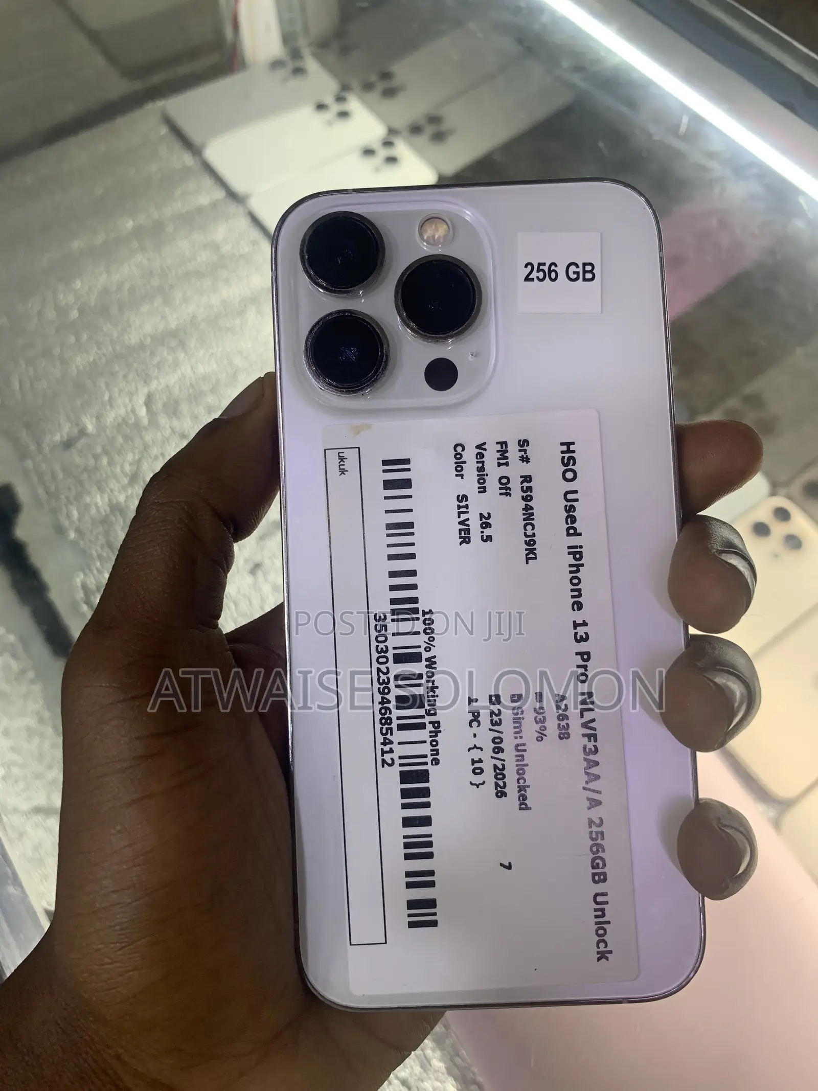 New Apple iPhone 13 Pro 256 GB White