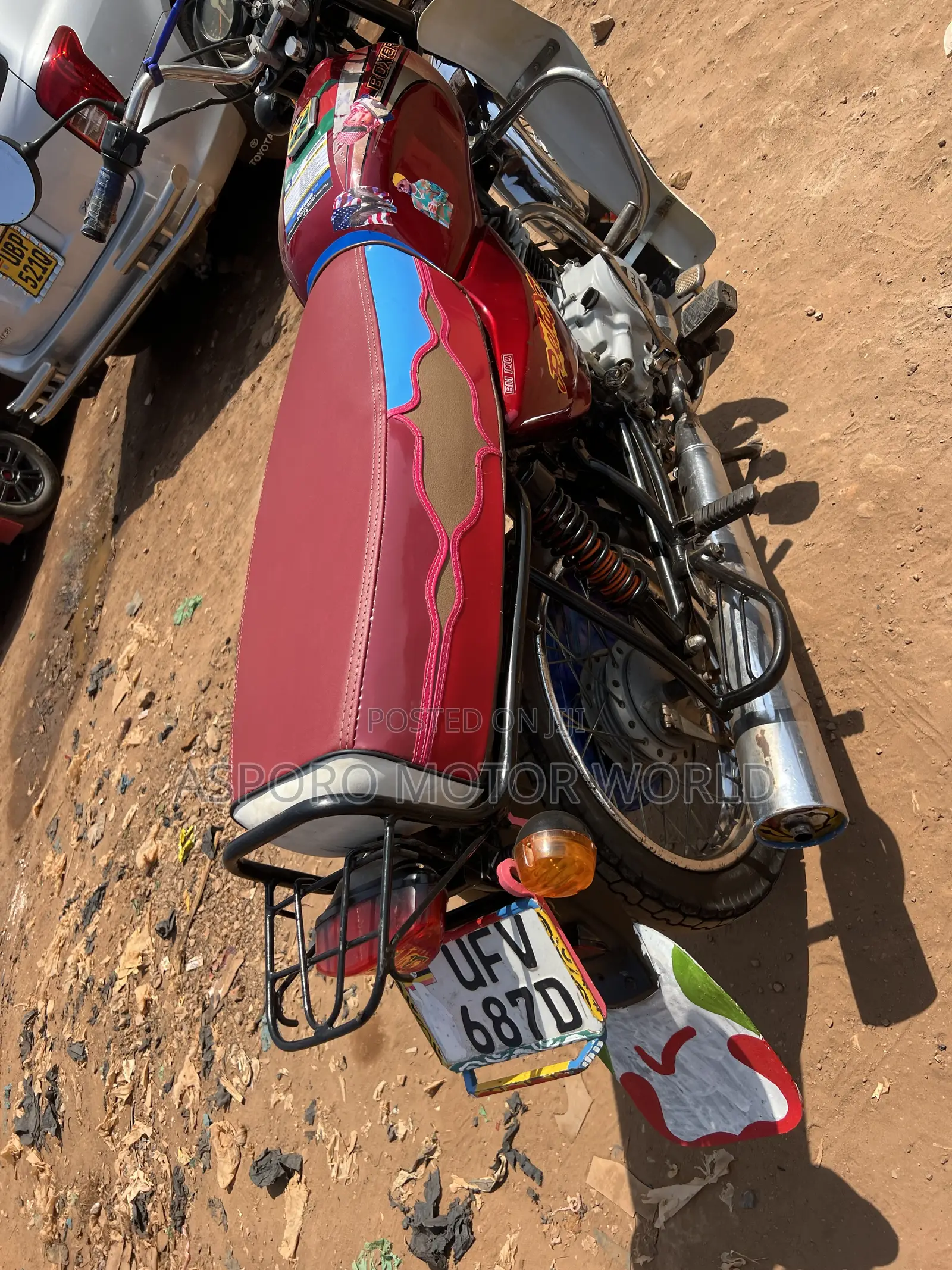 Bajaj Boxer 100 2022 Red