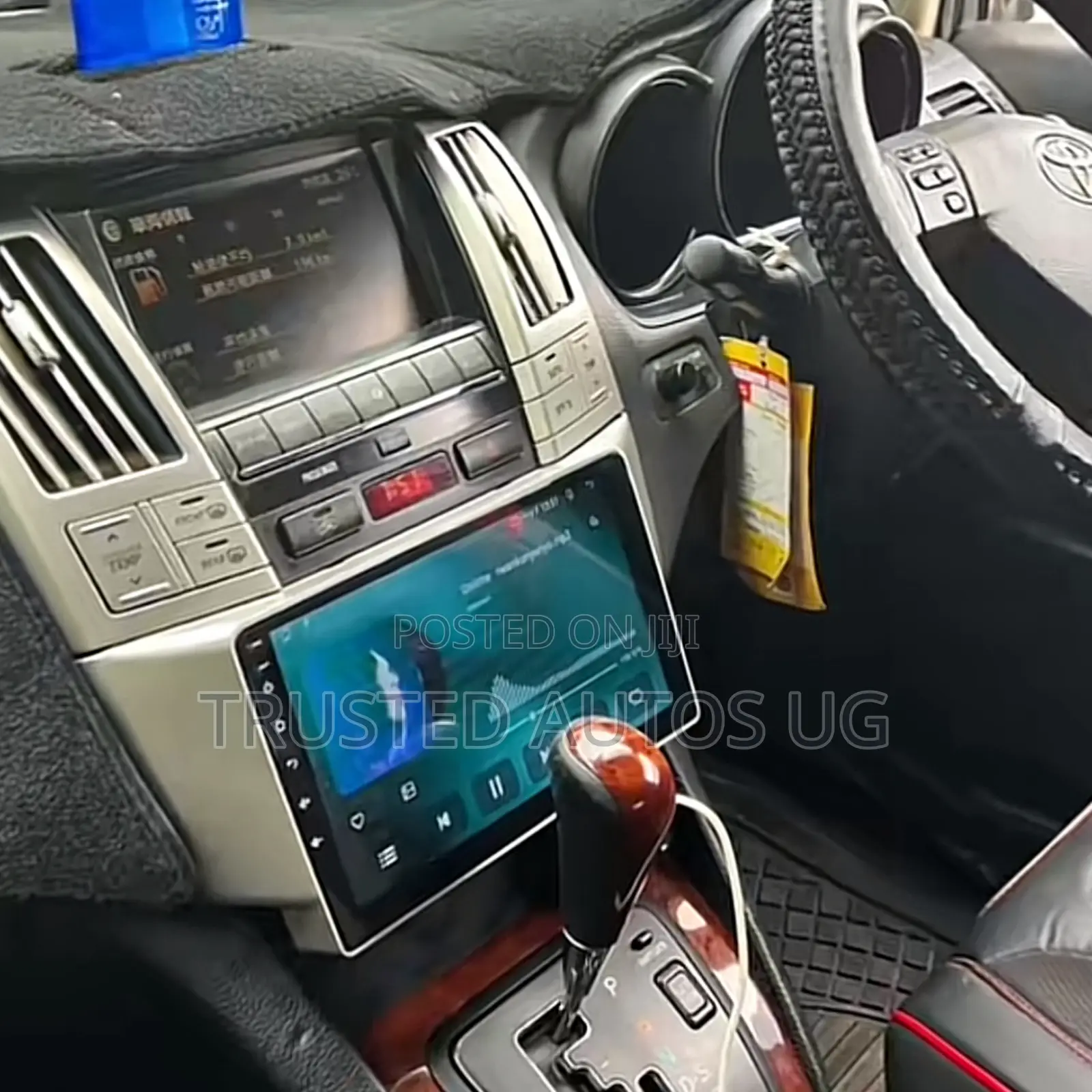 Toyota Harrier Kawundo Android Radio Kev23