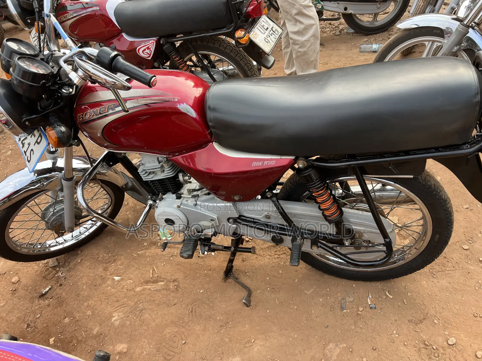 Bajaj Boxer 100 2022 Red