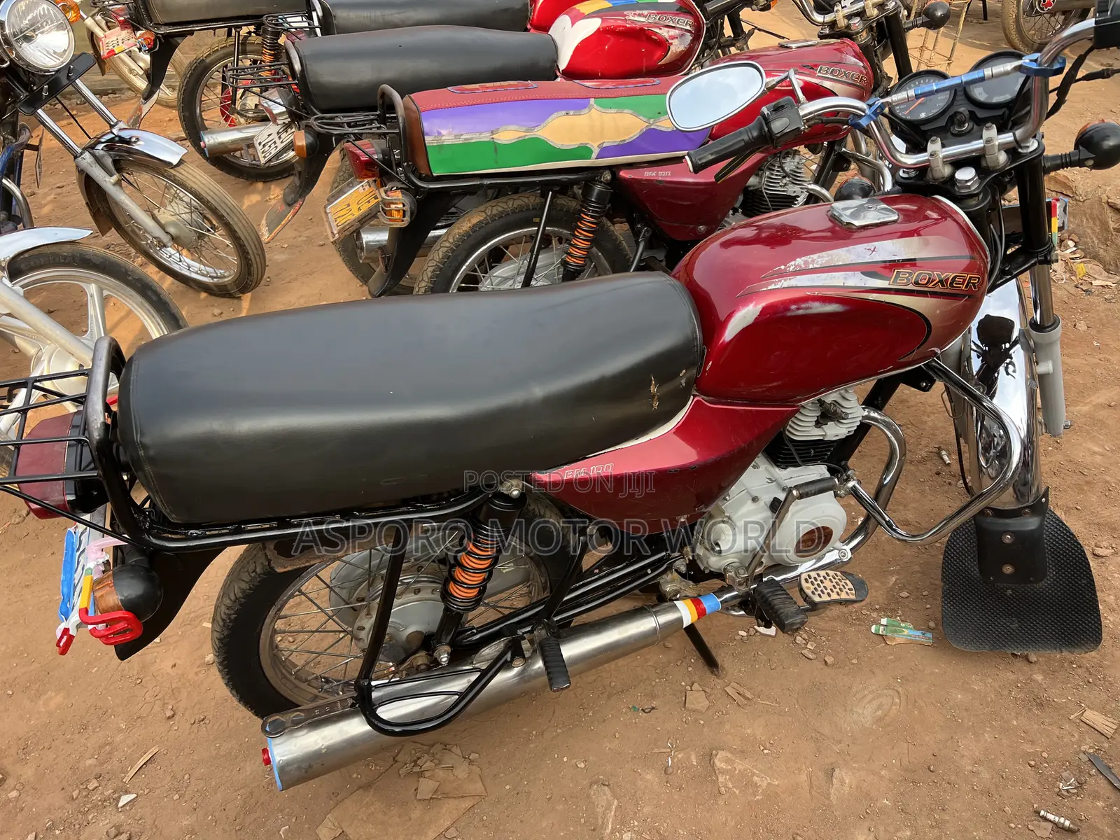 Bajaj Boxer 100 2022 Red