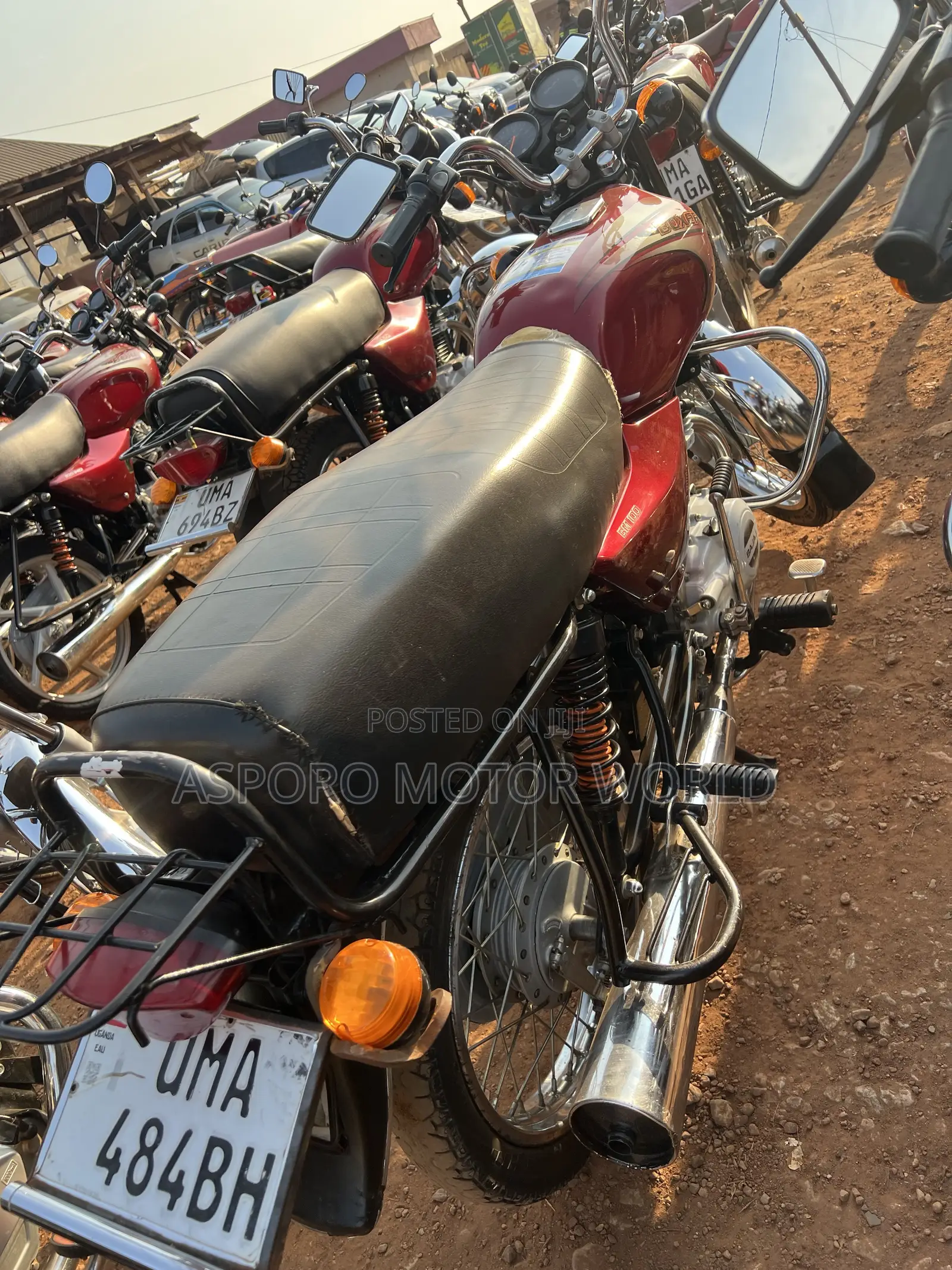 Bajaj Boxer 100 2026 Red