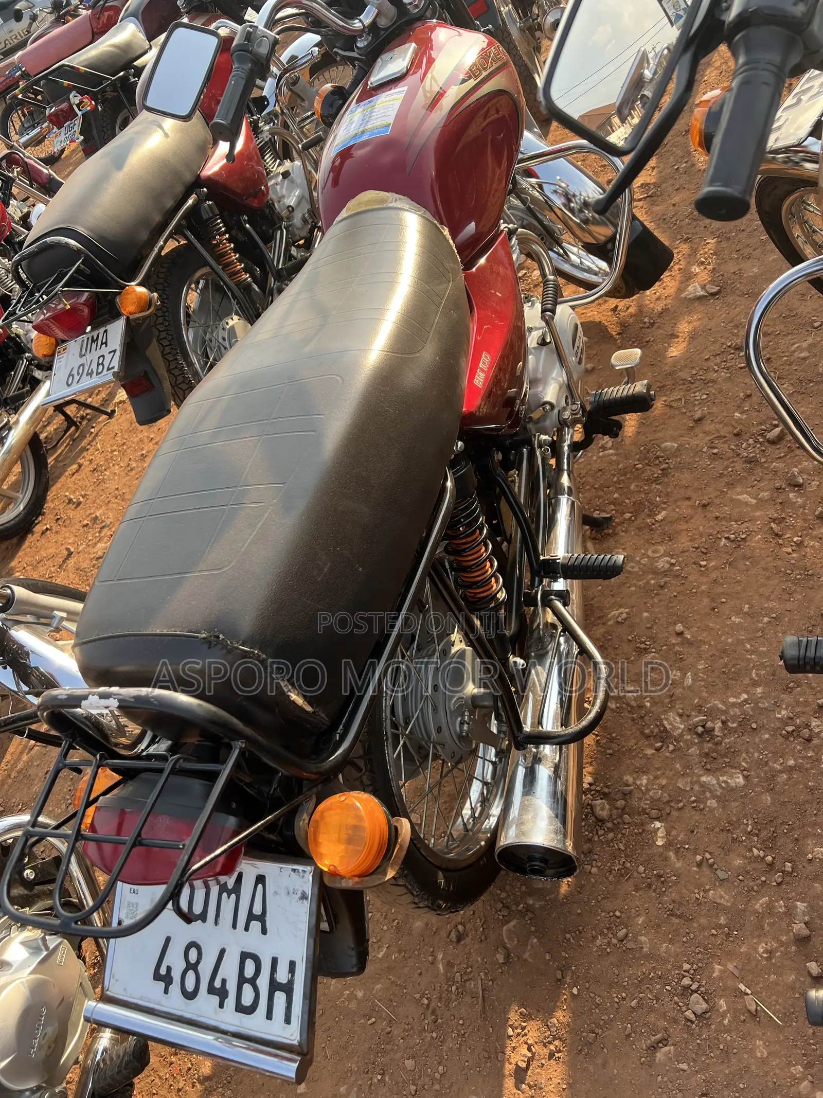 Bajaj Boxer 100 2026 Red