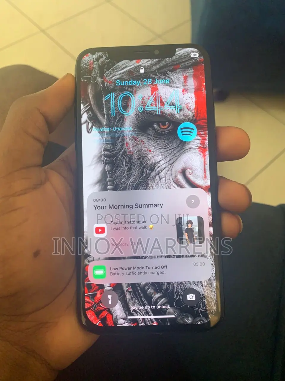 Apple iPhone X 64 GB Gray