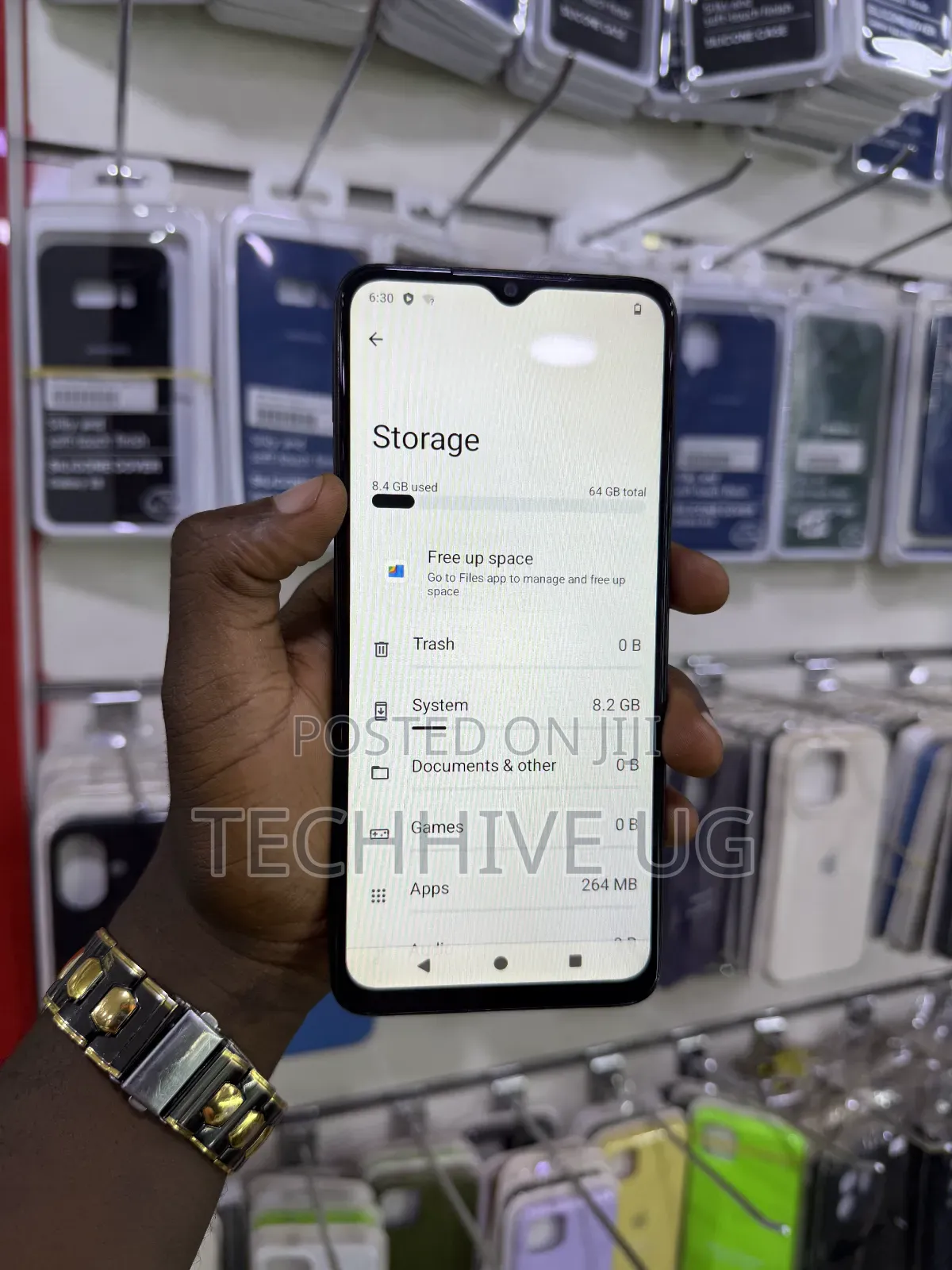 Itel A06 64 GB Black