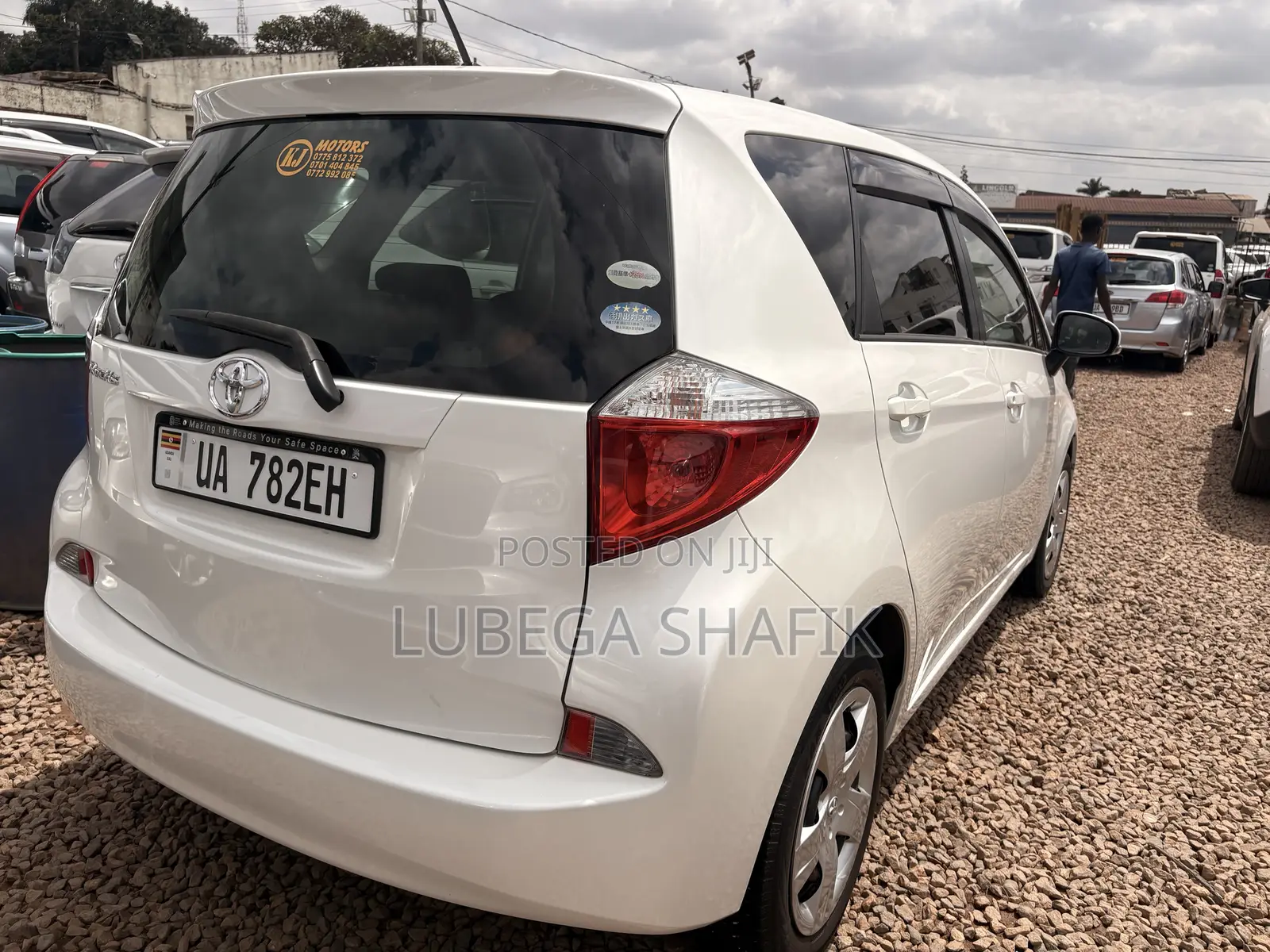 Toyota Ractis 2012 White