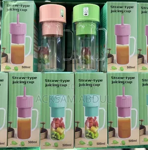 500ml Portable, Straw-type Electric Juicer Cups