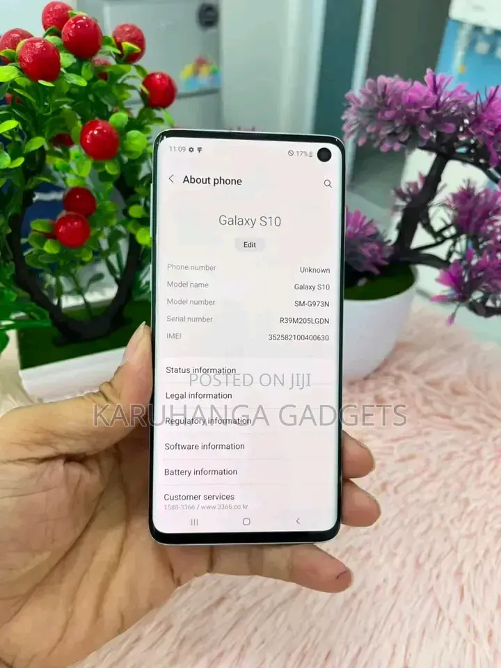 Samsung Galaxy S10 128 GB Silver