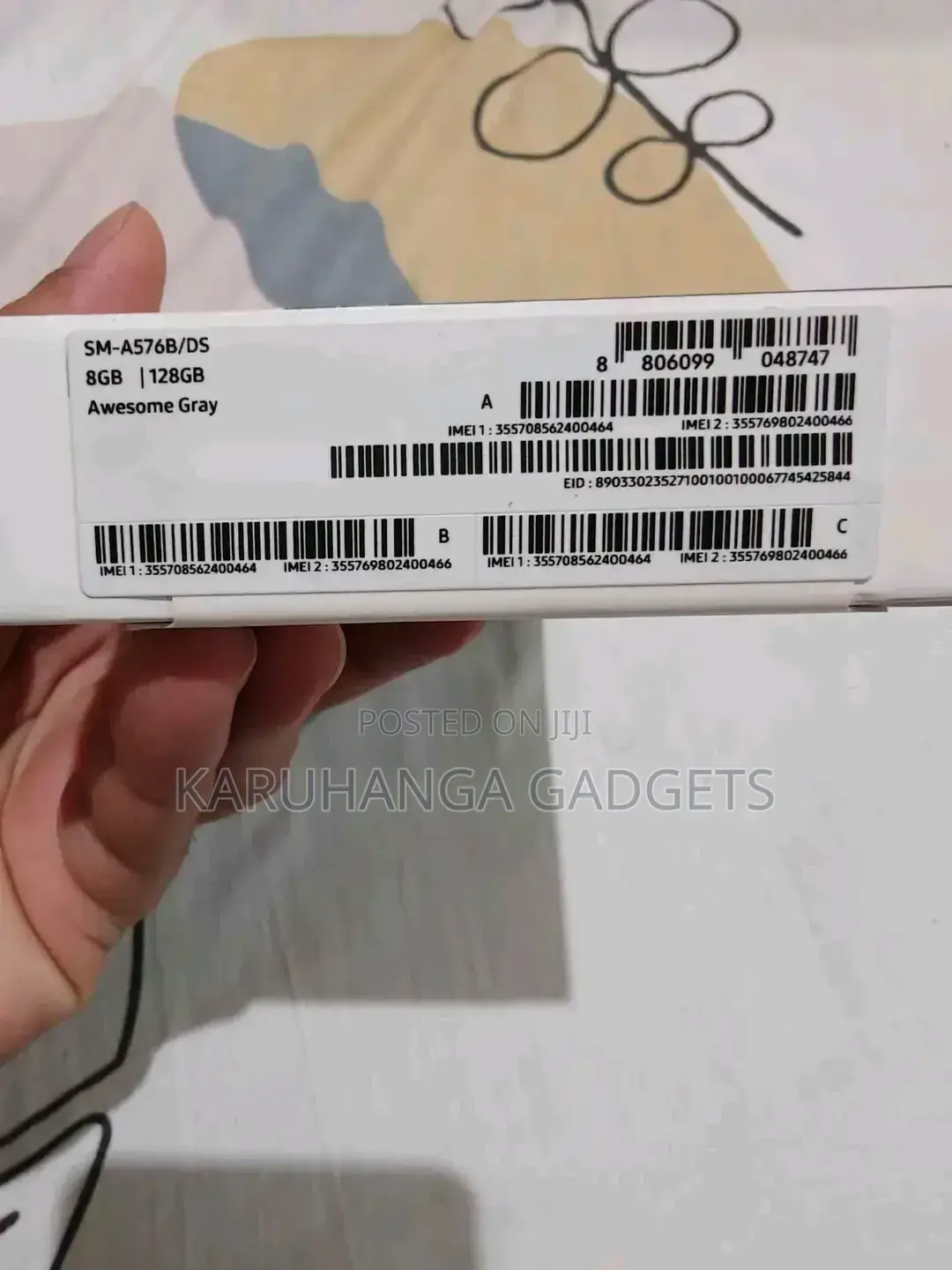 New Samsung Galaxy A57 256 GB Gray