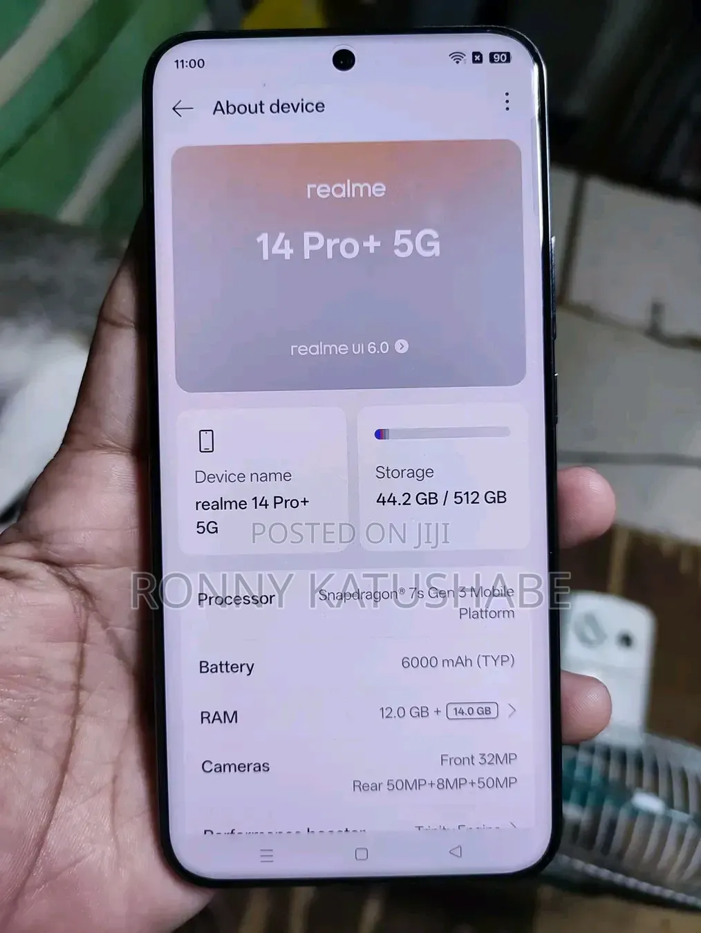 New Infinix Hot 60 Pro+ 256 GB Yellow