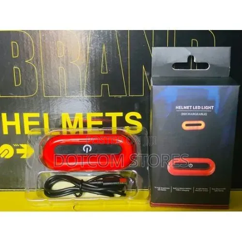 Helmet Night Light Usb Charge Led Signal Warning Safe Lamp
