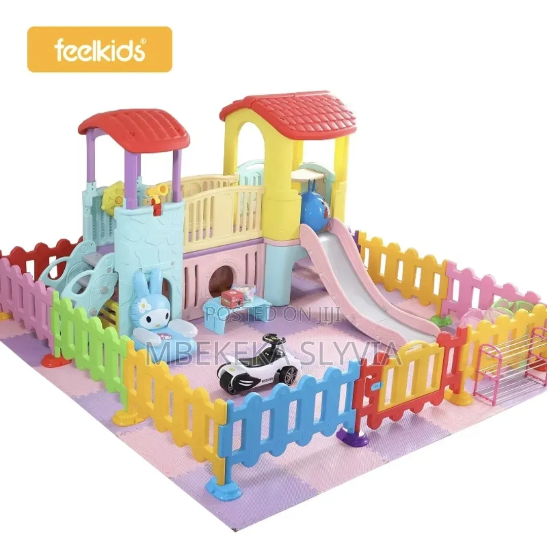Playground Equipment-Kids Slide Playground Playhouse