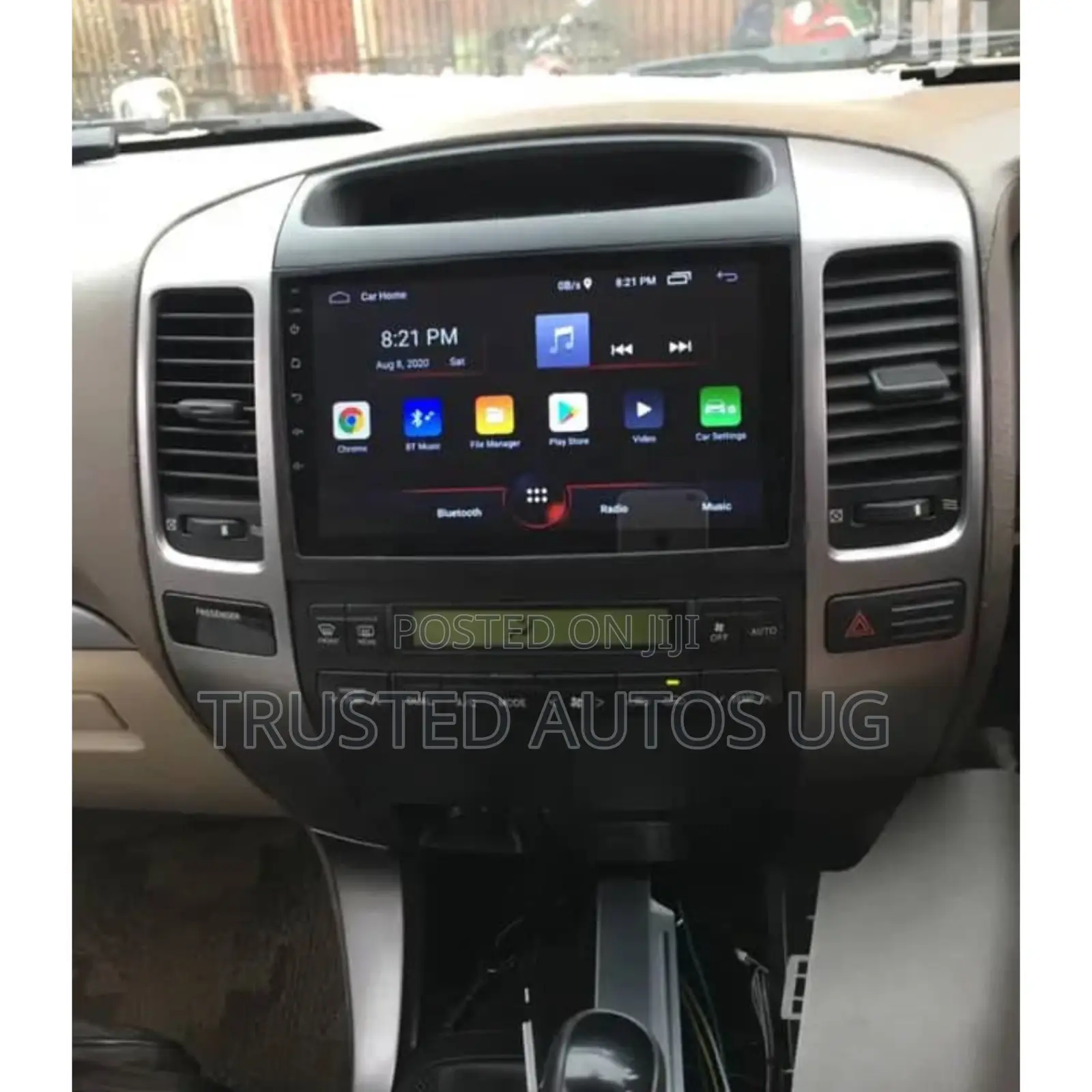 Landcruiser Ronaldo Android Radio Kev50