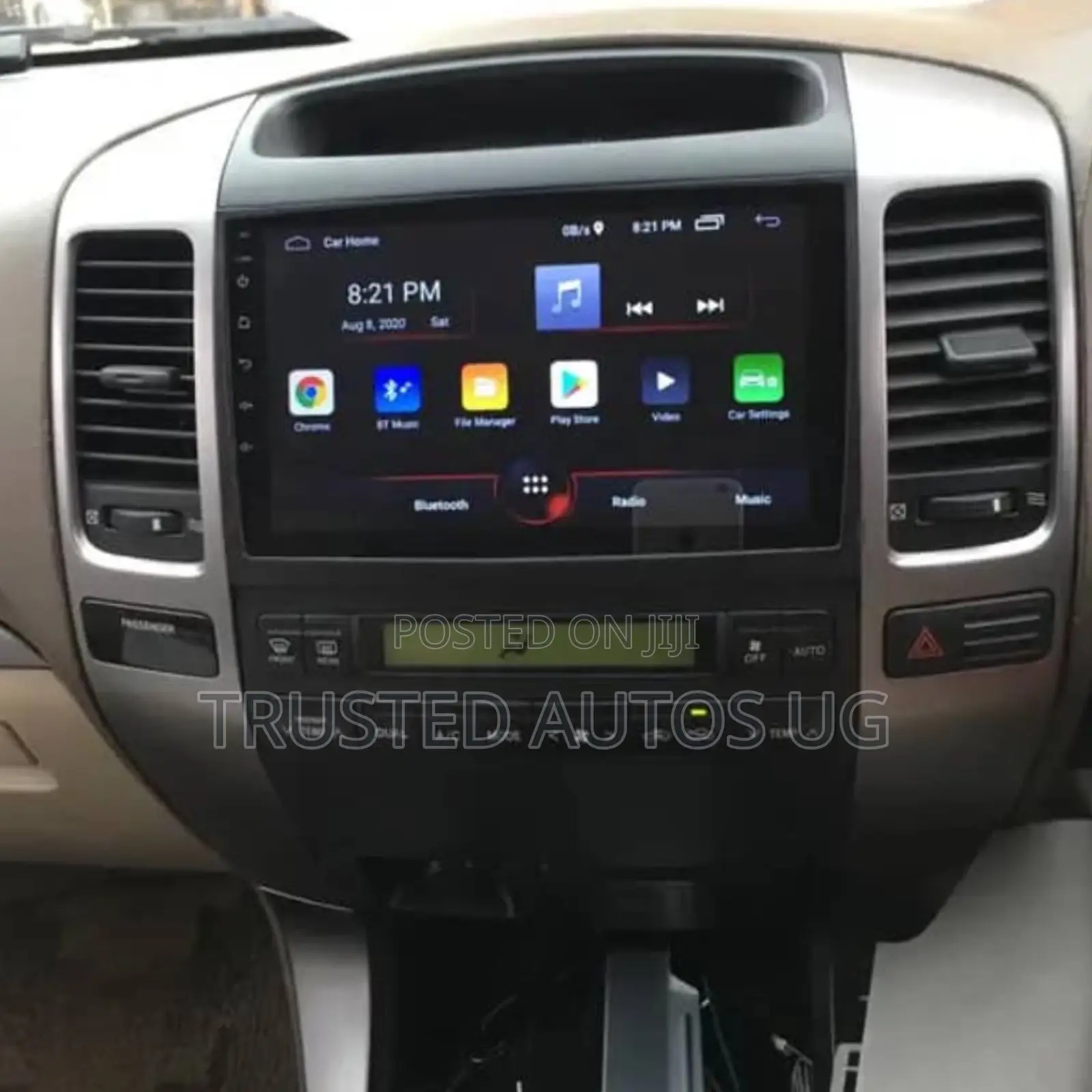 Landcruiser Ronaldo Android Radio Kev50