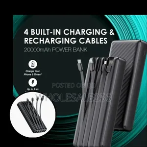 Oraimo Traveler Link 20 (20000mah) - 4 Built-in Cables