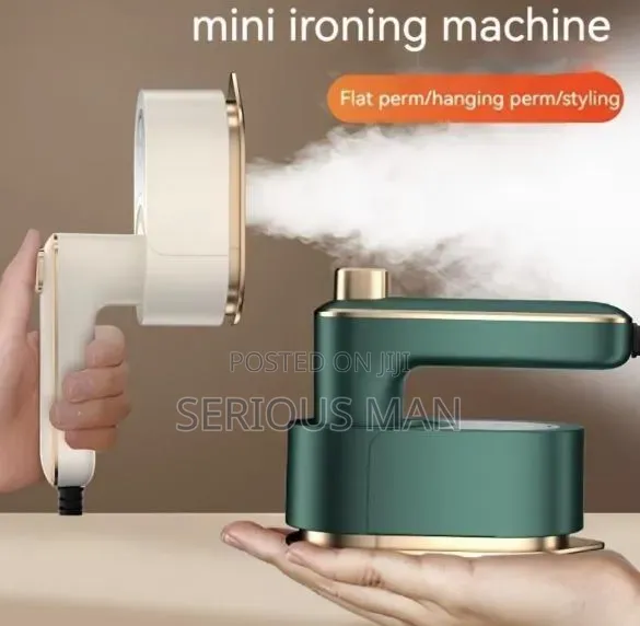 Portable, Hand Garment Steamer Features a 180-Degree Rotating Handle