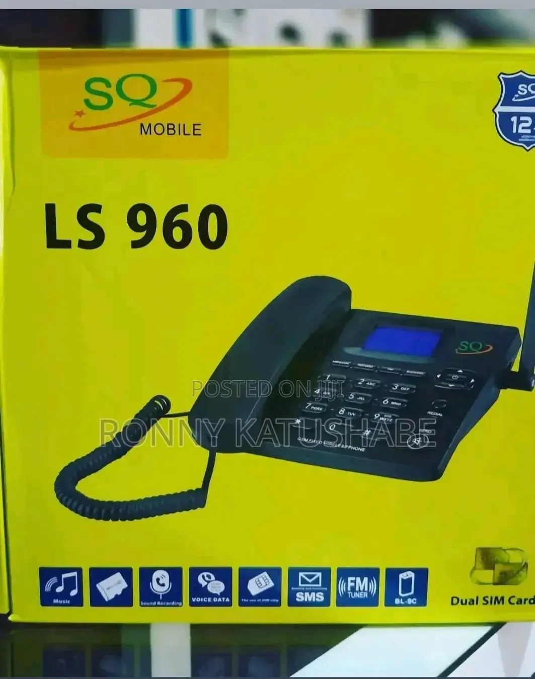 Call Box or Land Line Office Phone