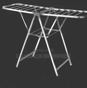 Folding Cloth Drying Rack Heavy Stainless Steel