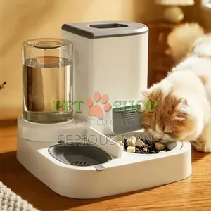 2-in-1 Automatic Pet Feeder and Water Dispenser