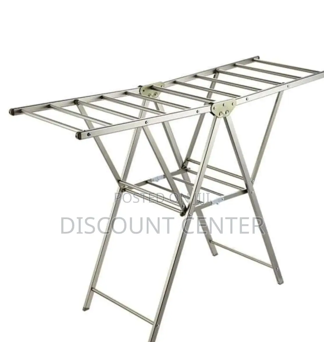 Folding Cloth Drying Rack Heavy Stainless Steel