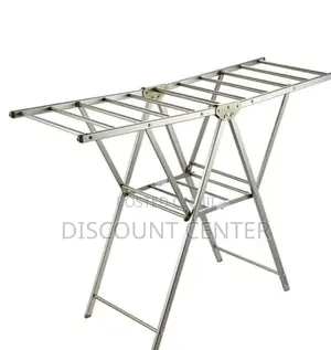 Folding Cloth Drying Rack Heavy Stainless Steel