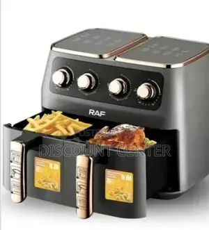 Double Air Fryer Electric 4.5 Liter
