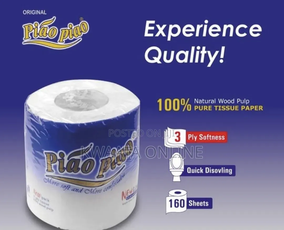 Piao Piao Premium Quality Toilet Paper 10 Pieces Roll