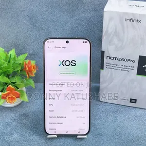 New Infinix Note 60 Pro 256 GB Gray