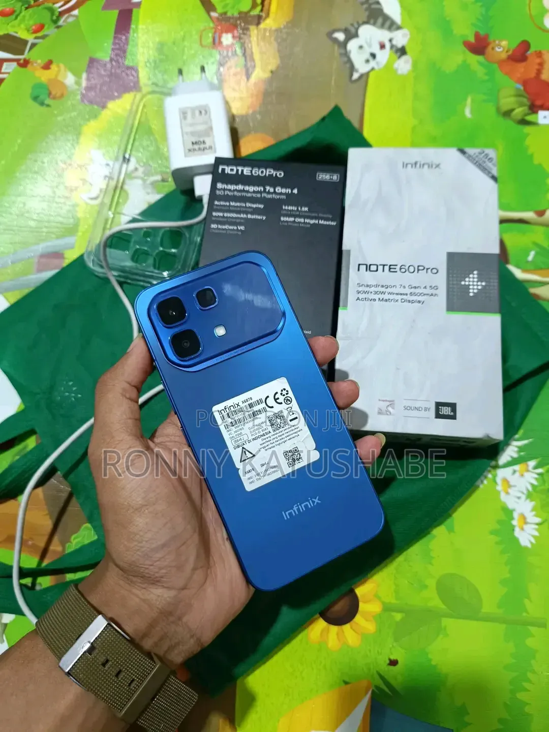 New Infinix Note 60 Pro 256 GB Blue